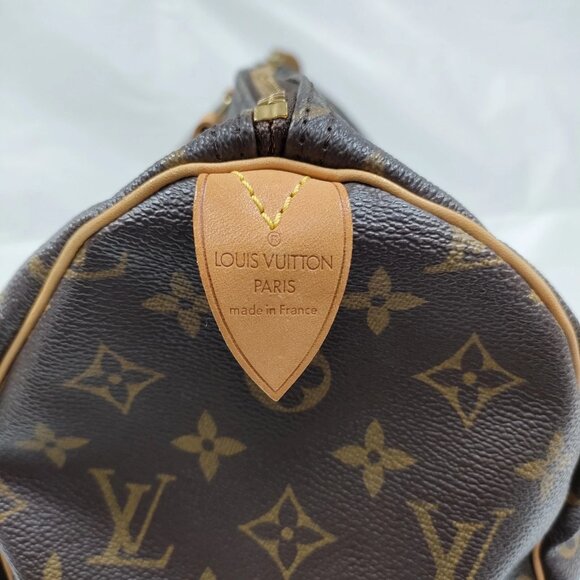Louis Vuitton Speedy 40 Brown Monogram Hand Bag mon-1100-091925 - Picture 6 of 16